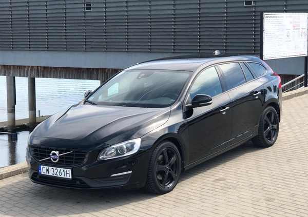 Volvo V60 cena 45900 przebieg: 285000, rok produkcji 2015 z Włocławek małe 667